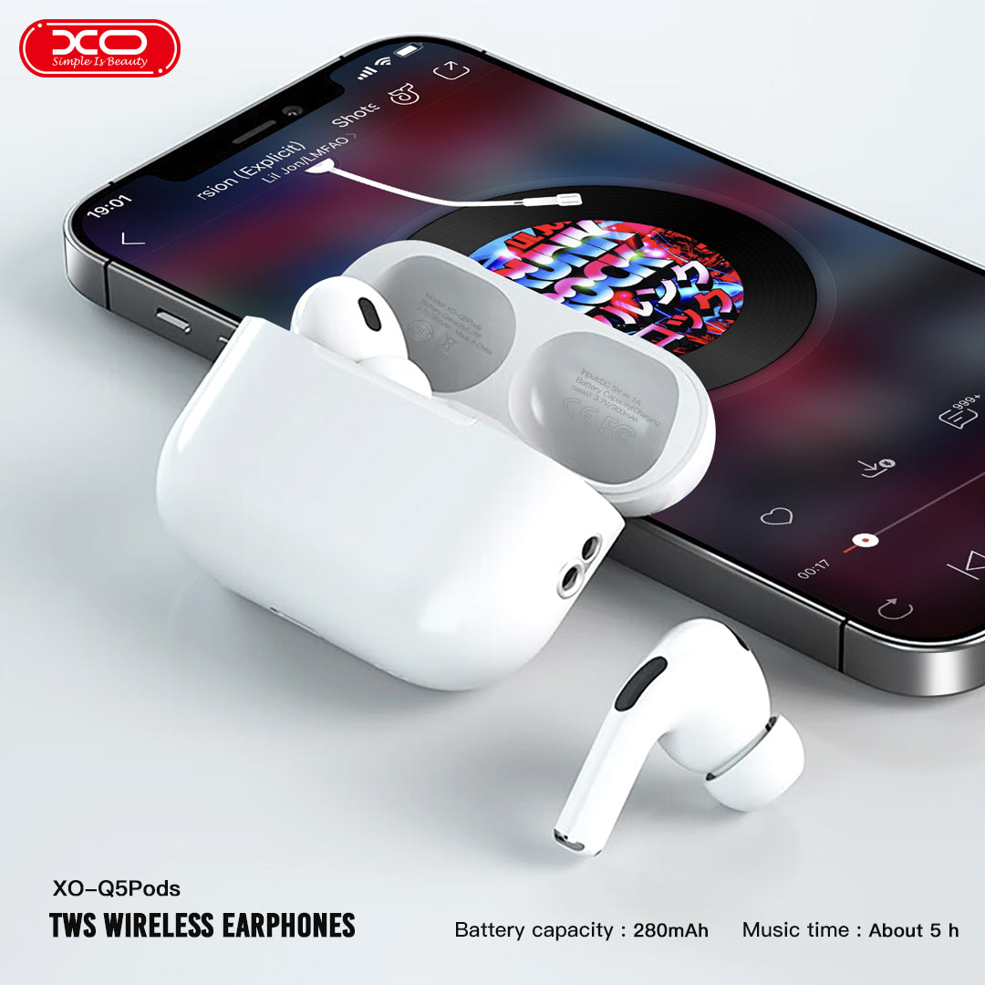 AirPods XO Q5 vista 3 - MyTechCell Colombia