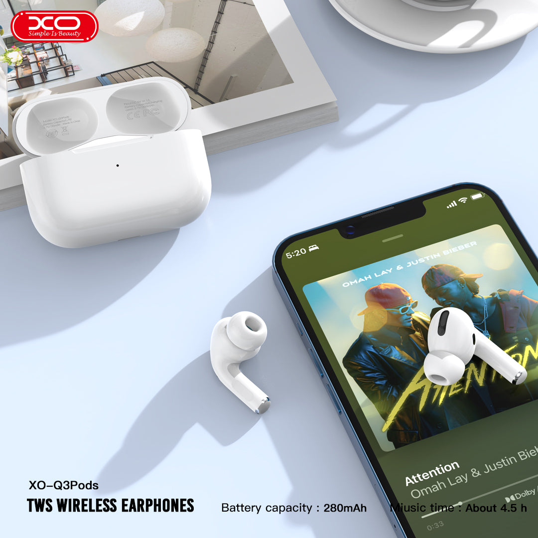 AirPods XO Q3 vista 5 - MyTechCell Colombia