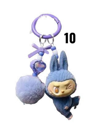 Llavero Labubu Yoga #1