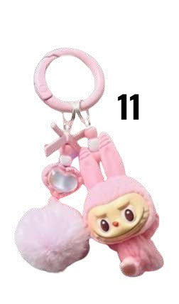 Llavero Labubu Yoga #1