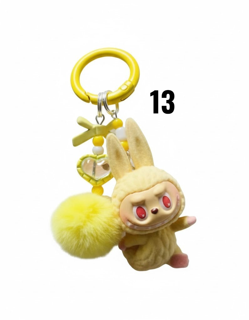 Llavero Labubu Yoga #1