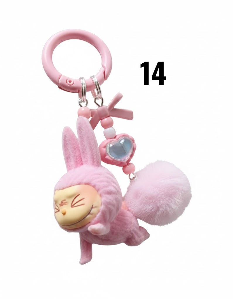 Llavero Labubu Yoga #1