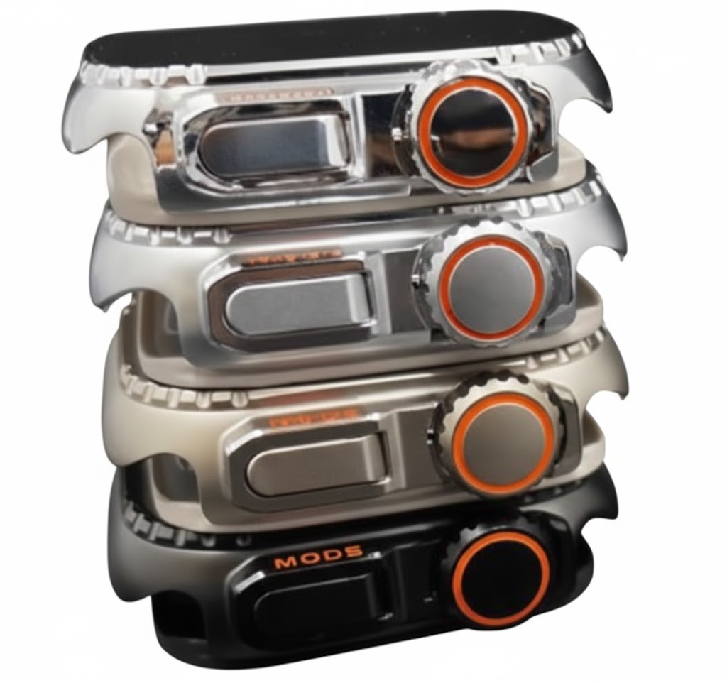 Bomper Metal Watch vista 2 - MyTechCell Colombia