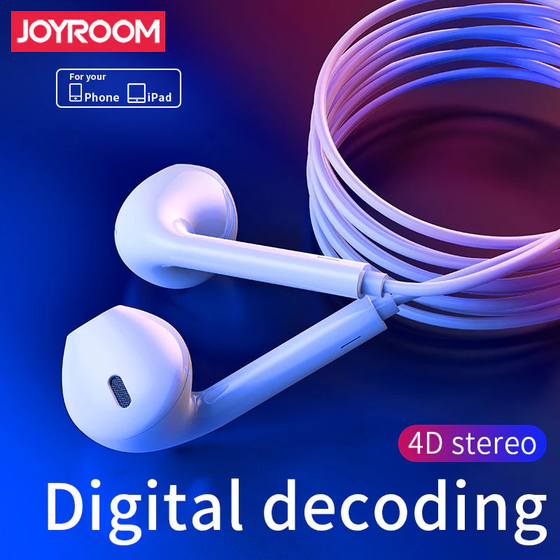 Audifonos Joyroom JR EP3 Lightning vista 4 - MyTechCell Colombia