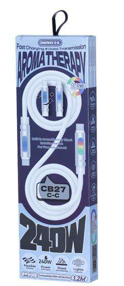 Cable Remax CB27 TC-TC 240W vista 2 - MyTechCell Colombia