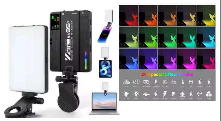 Luz Portatil M18 RGB - MyTechCell Colombia
