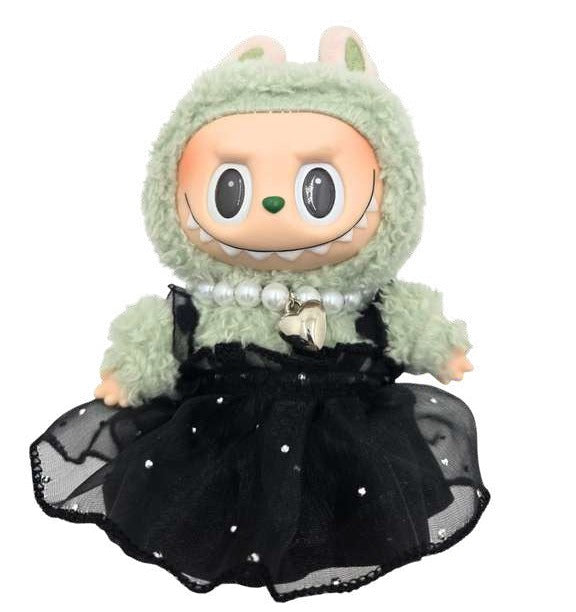 Vestido + Collar Corazón Labubu