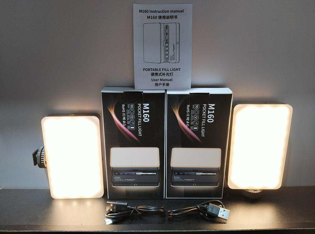 Luz Portatil M160 vista 2 - MyTechCell Colombia