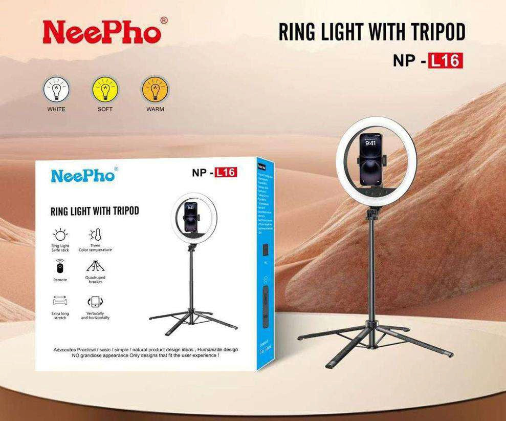 Aro de Luz + Selfie Stick L16 - MyTechCell Colombia