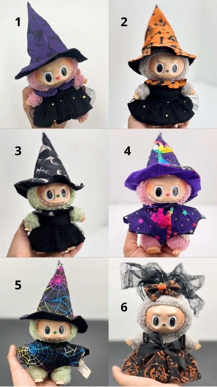Vestidos Halloween Brujitos Labubu - MyTechCell Colombia