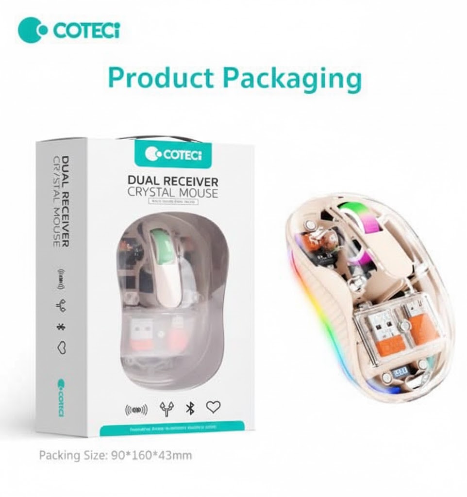 Mouse Bluetooth Coteci 0F005 - MyTechCell Colombia