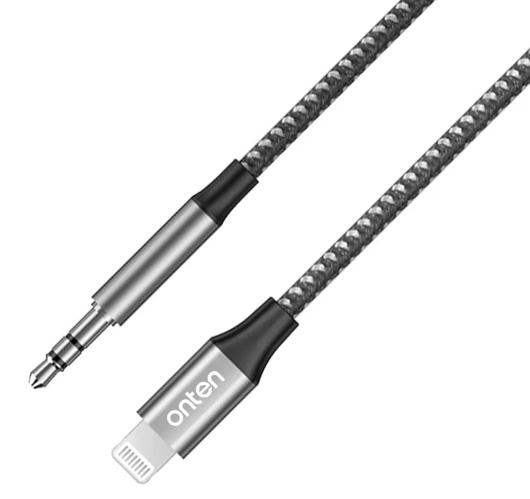 Adaptador Onten 131 Ligthning-Aux