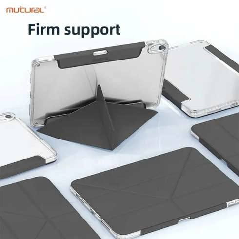 Smart Case Mutural Transparente vista 2 - MyTechCell Colombia