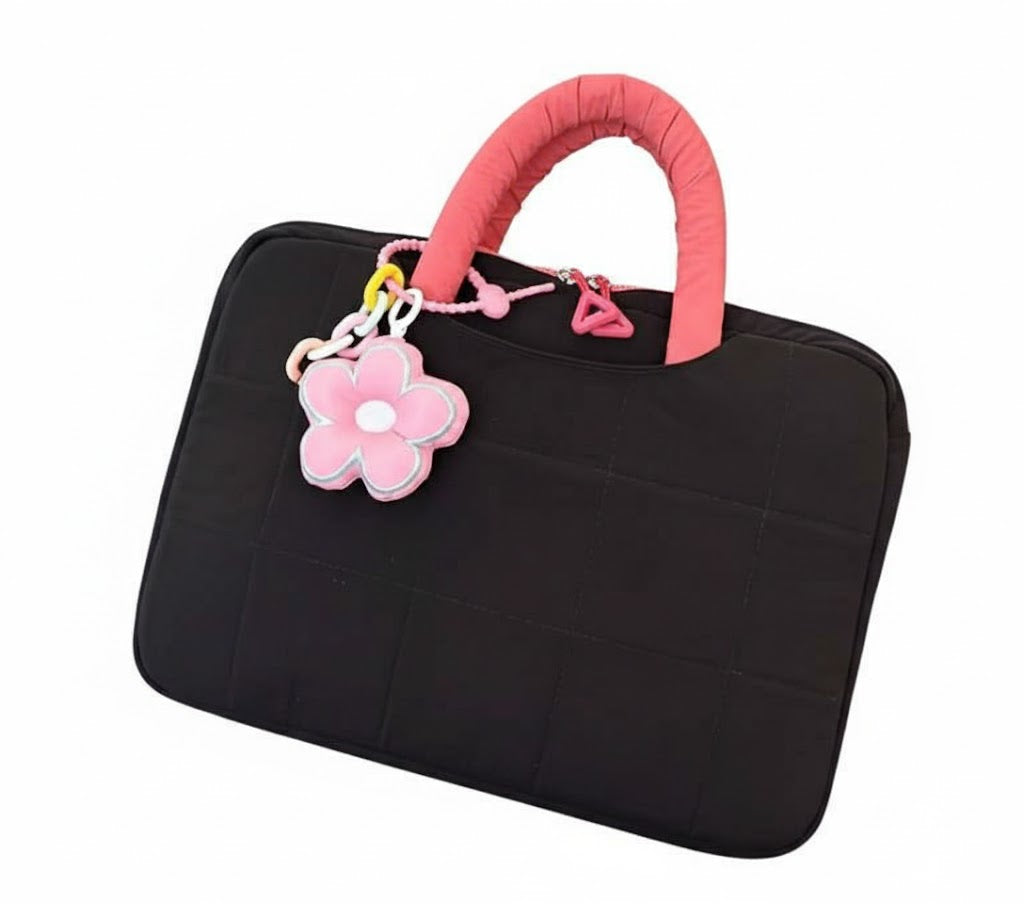 Estuche PC Flor Multibolsillos vista 2 - MyTechCell Colombia