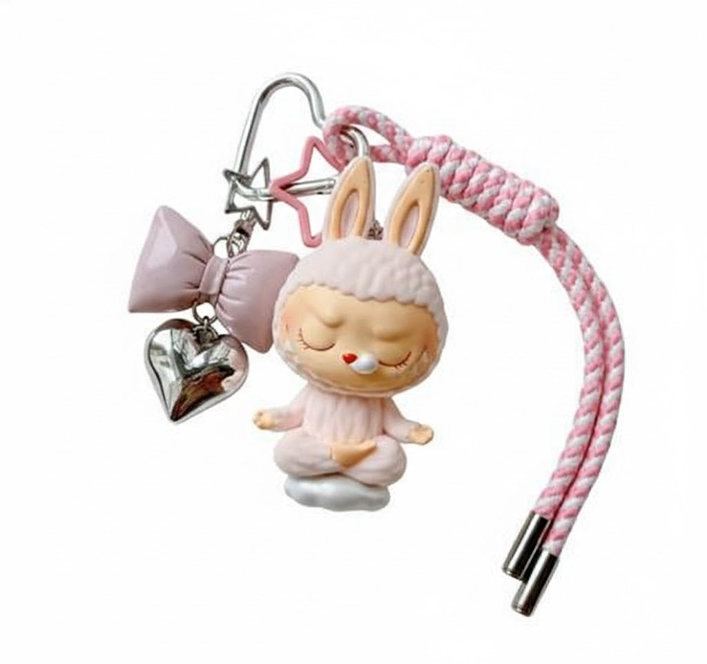 Llavero Original Extra Grande Labubu Yoga