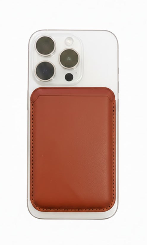 Leater Wallet Cuero Popsocket vista 2 - MyTechCell Colombia
