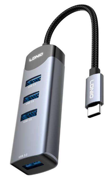 Multipuerto USB LDNIO DS-134 vista 3 - MyTechCell Colombia