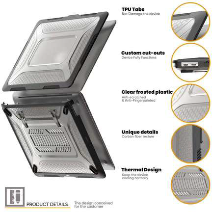 Estuche Macbook Pasta Antishock