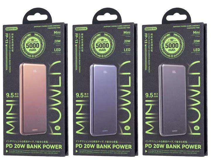 Power Bank Remax FP-13 5.000mAh vista 2 - MyTechCell Colombia