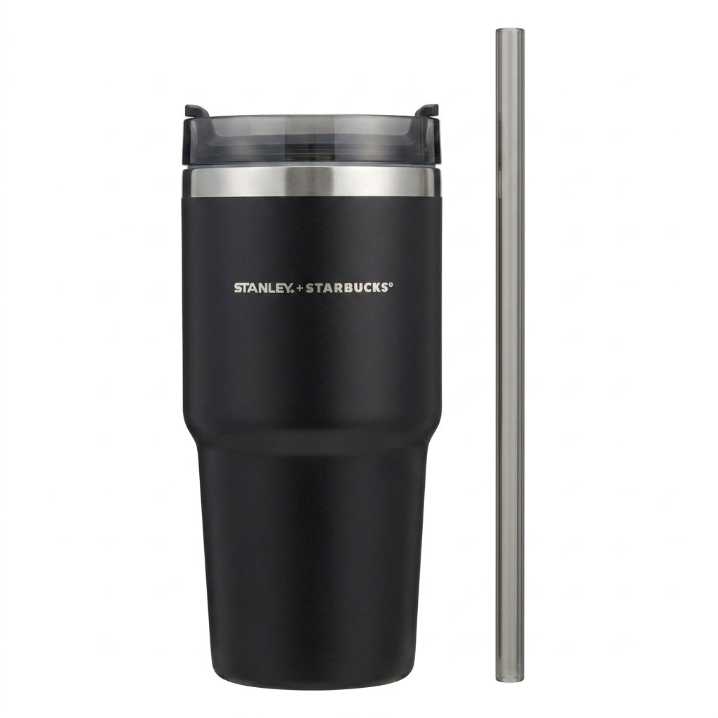 Vaso Térmico Starbucks 591 ml | Acero Inoxidable 304 | Con Pitillo Reutilizable
