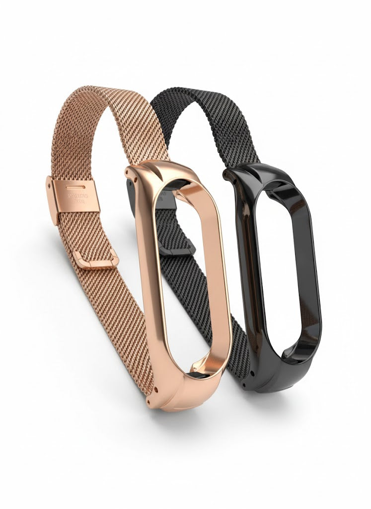 Manilla Metálica MI BAND 5/6/7 - MyTechCell Colombia