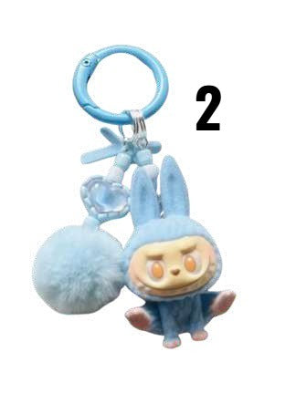 Llavero Labubu Yoga #1