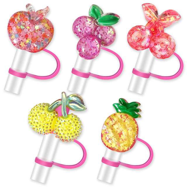 Protectores de Pitillo 3d Frutas