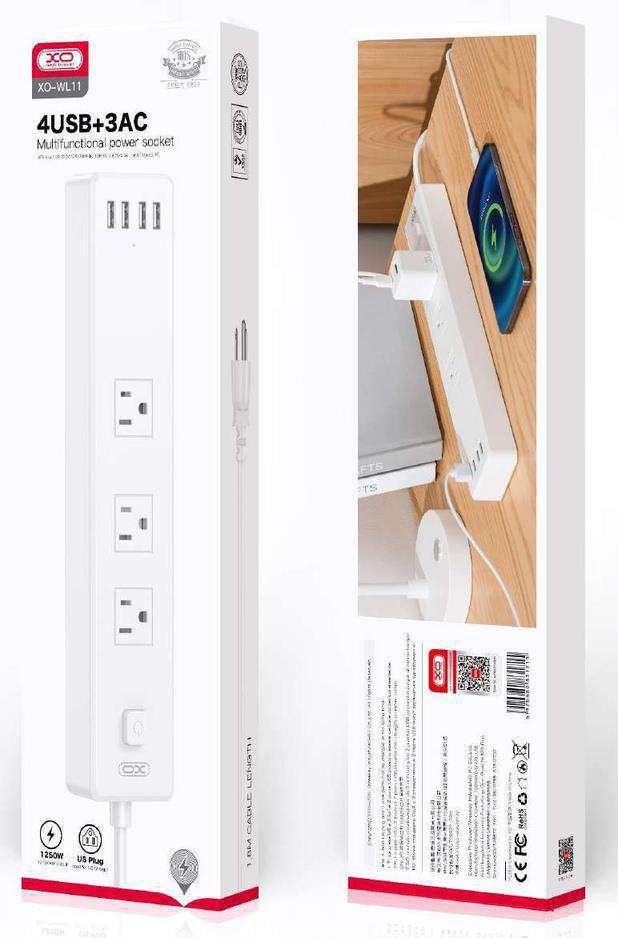Multipuertos XO WL11 vista 2 - MyTechCell Colombia