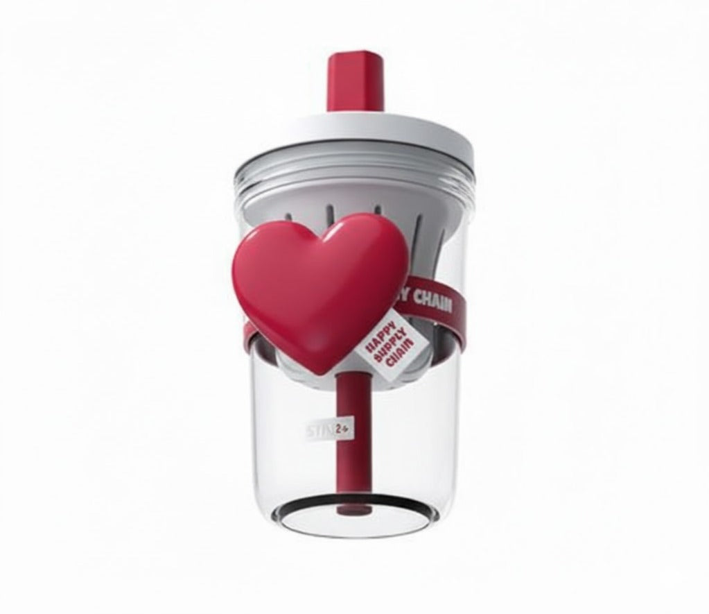 Termo 450ml Corazon Star+ Modelo#4 vista 2 - MyTechCell Colombia