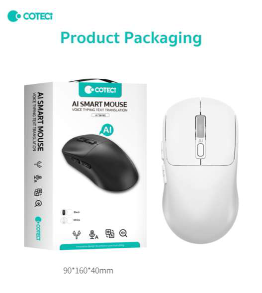 Mouse Bluetooth Coteci 0F046 vista 2 - MyTechCell Colombia