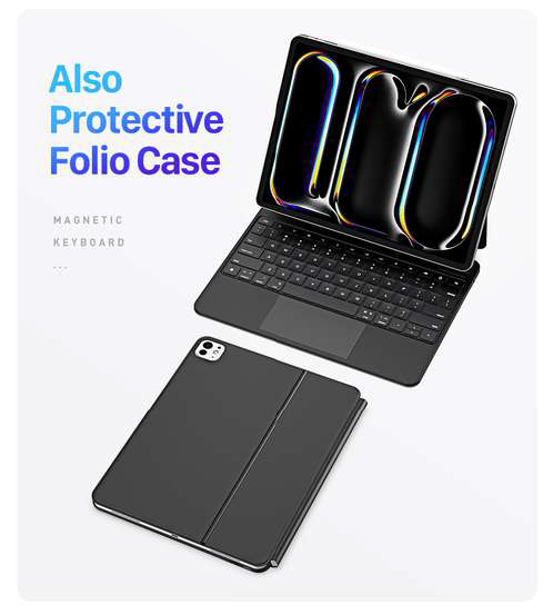 Smart Case Teclado Magic Keyboard Duxducies vista 2 - MyTechCell Colombia