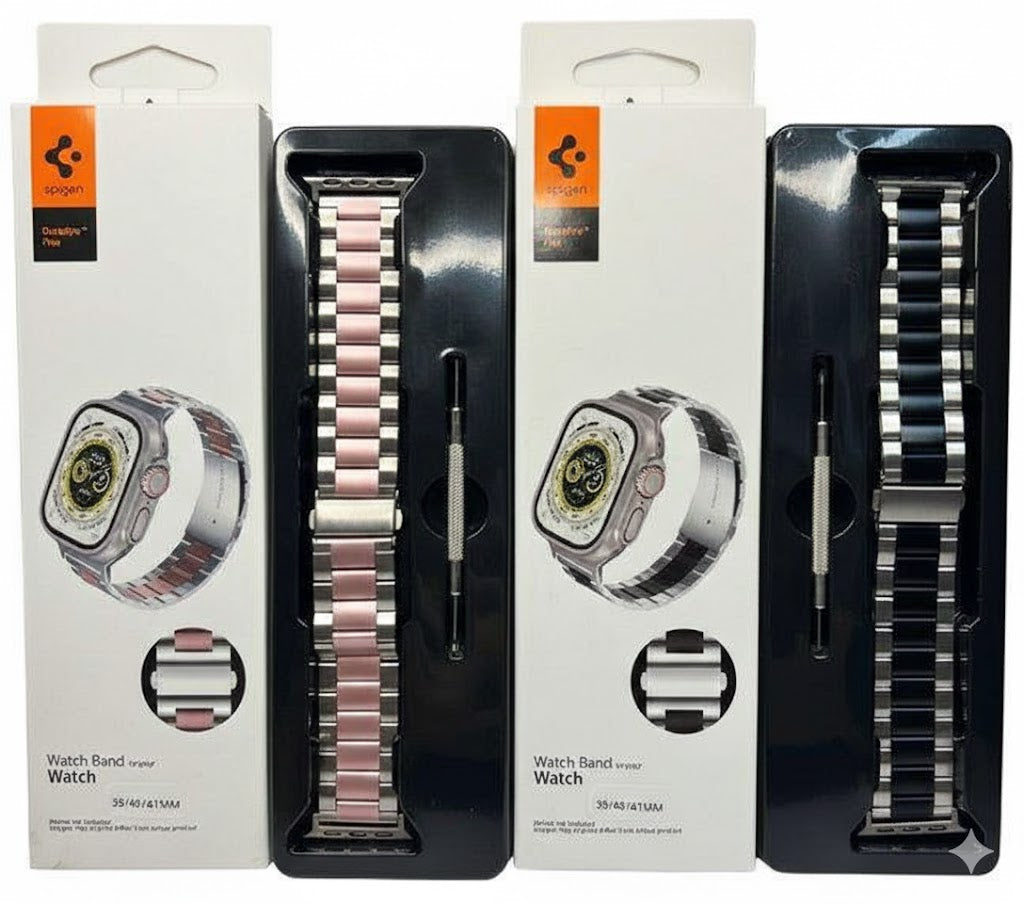 Manilla Metálica Tipo Reloj 2 Colores 3661 vista 2 - MyTechCell Colombia