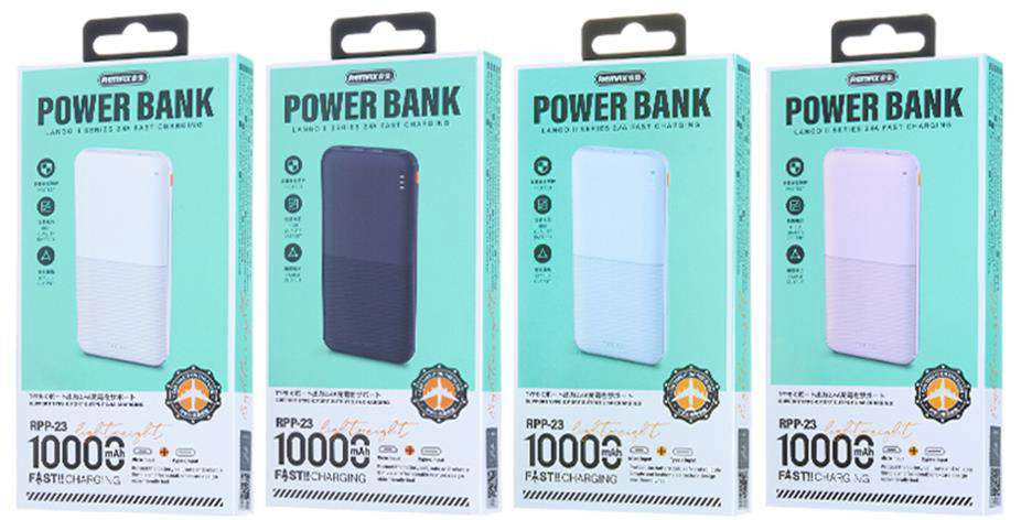 Power Bank Remax RPP-23 10.000mAh vista 3 - MyTechCell Colombia