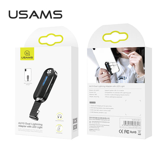 Adaptador + Soporte Usams SJ357 vista 5 - MyTechCell Colombia