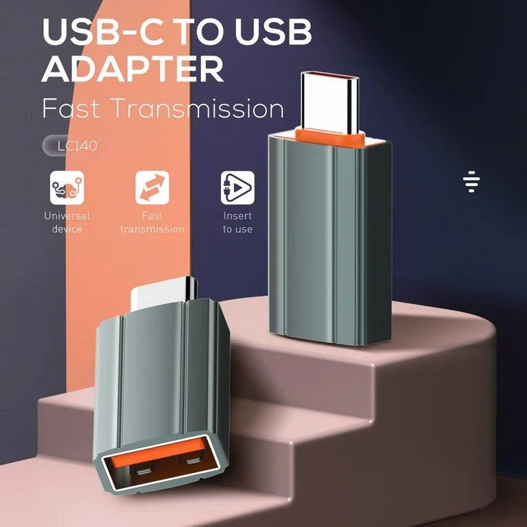 Adaptador Usb Tipo-C Ldnio LC140 vista 2 - MyTechCell Colombia