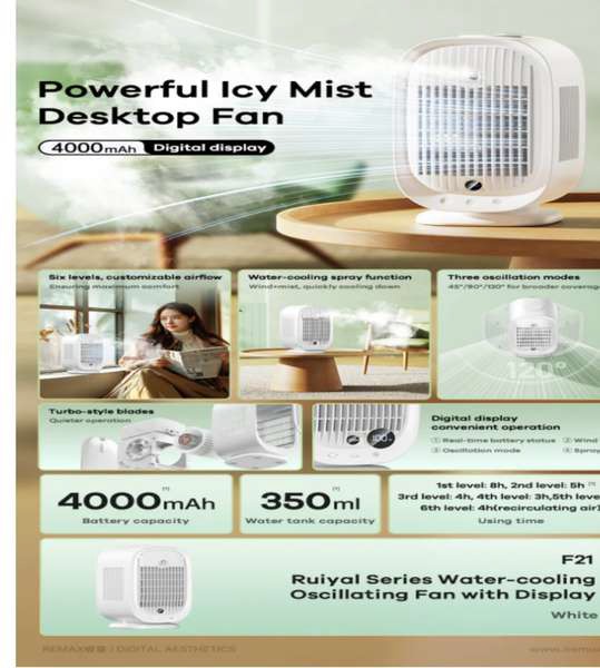 Ventilador Remax HZ F21