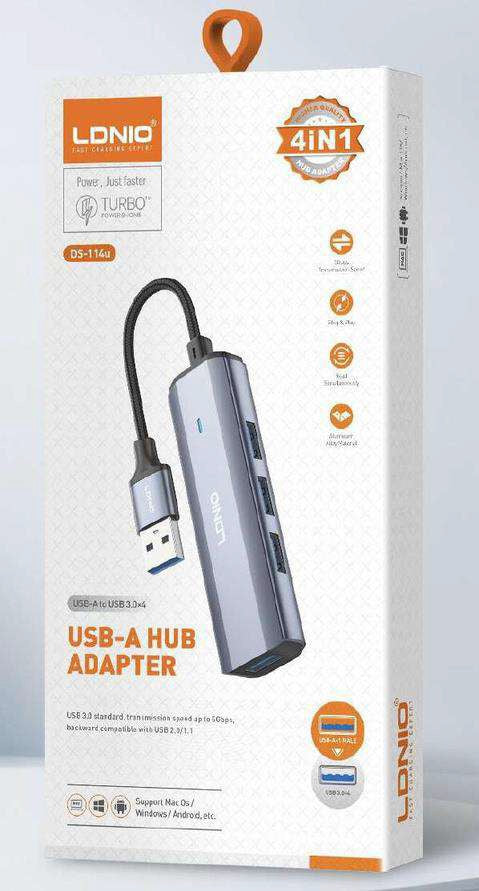 Multipuerto LDNIO DS-114 vista 3 - MyTechCell Colombia