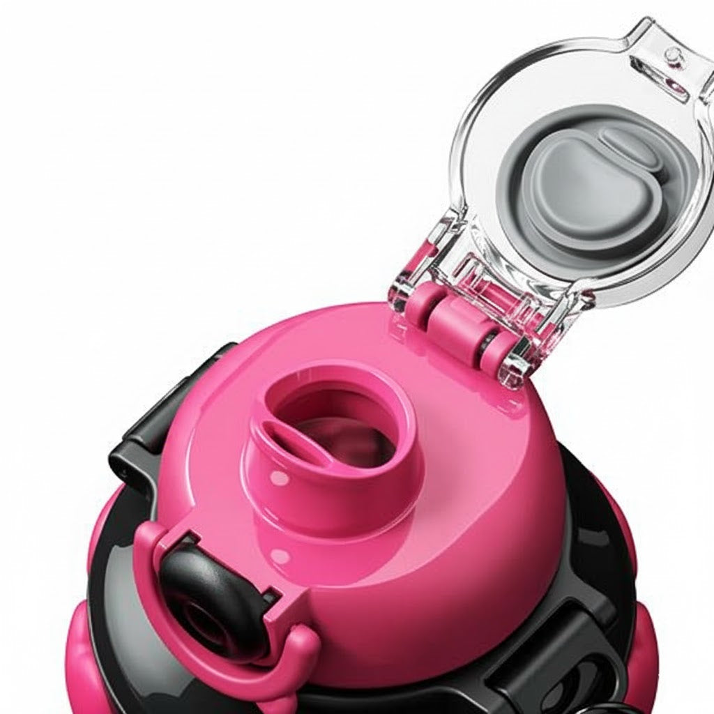 Termo Star+ Cerámico 600ml redondo de corazones