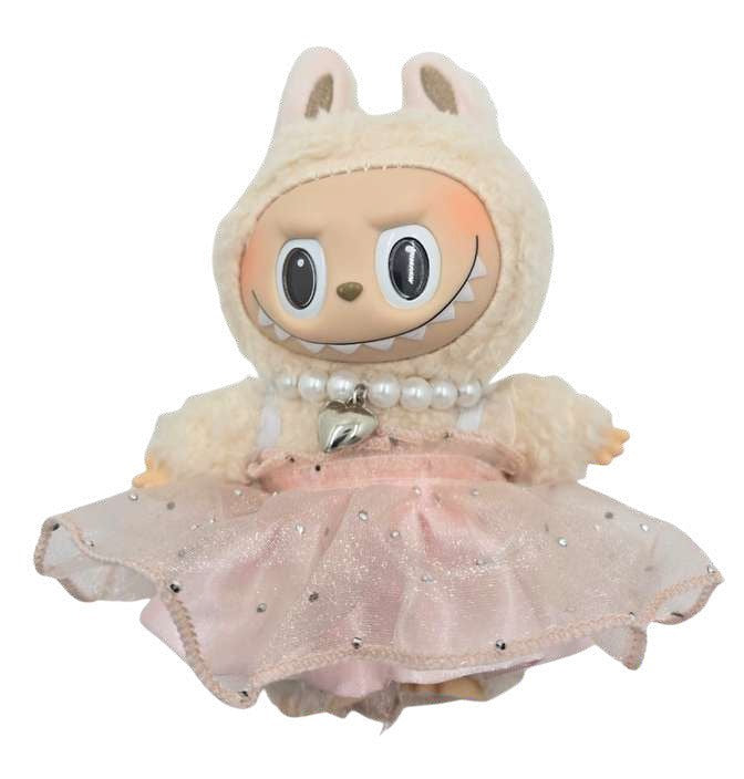 Vestido + Collar Corazón Labubu