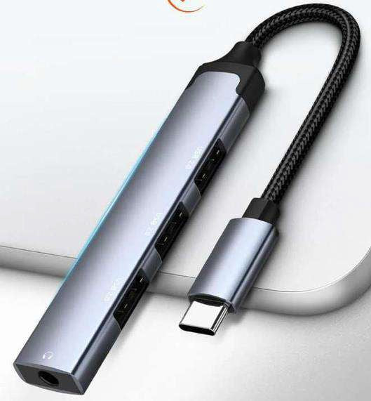 Multipuerto + 3.5mm LDNIO DS-104C vista 2 - MyTechCell Colombia