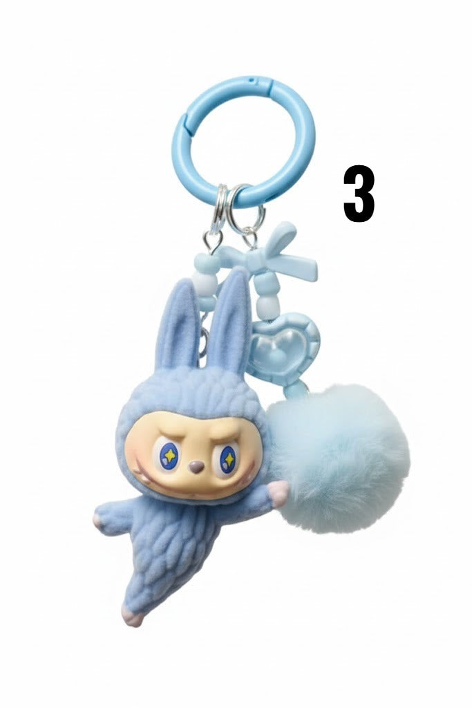 Llavero Labubu Yoga #1