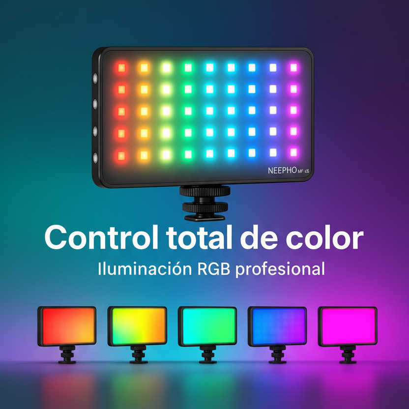 Luz Portatil Neepho Np-L3 vista 3 - MyTechCell Colombia