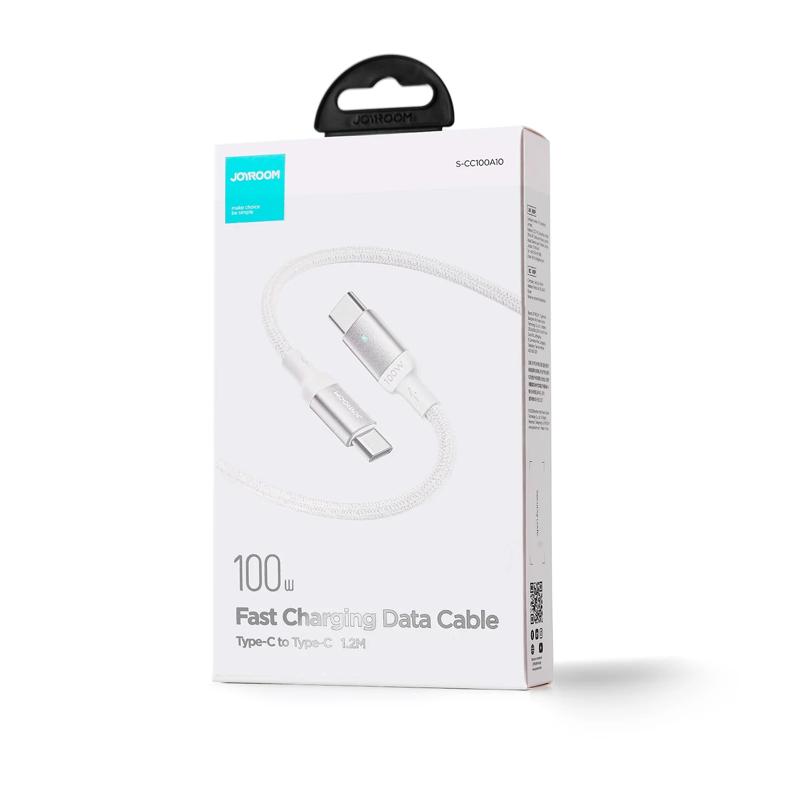 Cable Joyroom S CC100A10 C Tipo-C 100W 2M vista 2 - MyTechCell Colombia