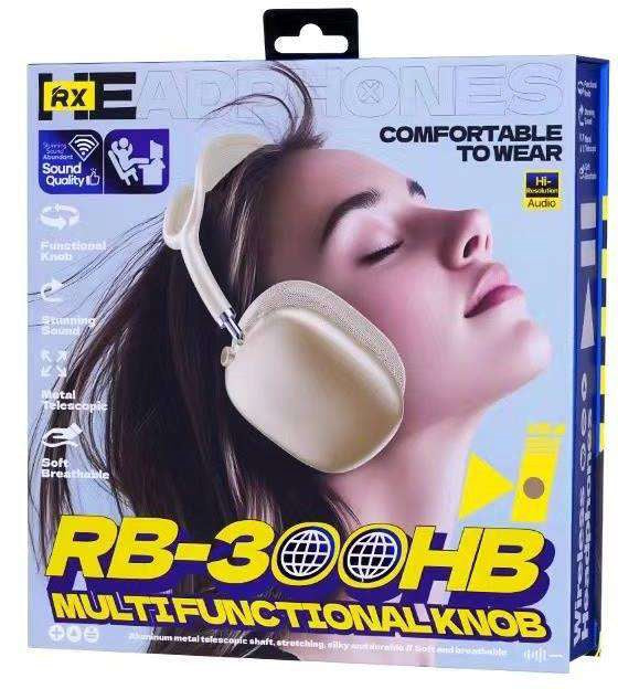 Diadema Bluetooth Remax RB-300HB vista 3 - MyTechCell Colombia