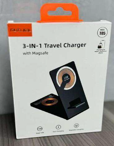 Estación de Carga 3 en 1 Magsafe Mutural T05 vista 3 - MyTechCell Colombia