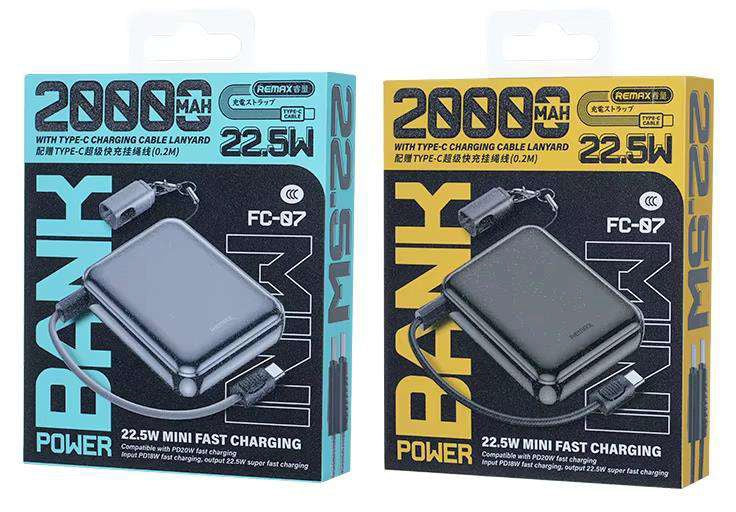 Power Bank Remax FC-07 20.000mAh vista 3 - MyTechCell Colombia