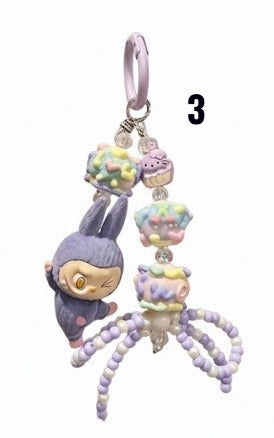 Llavero Labubu Yoga #2