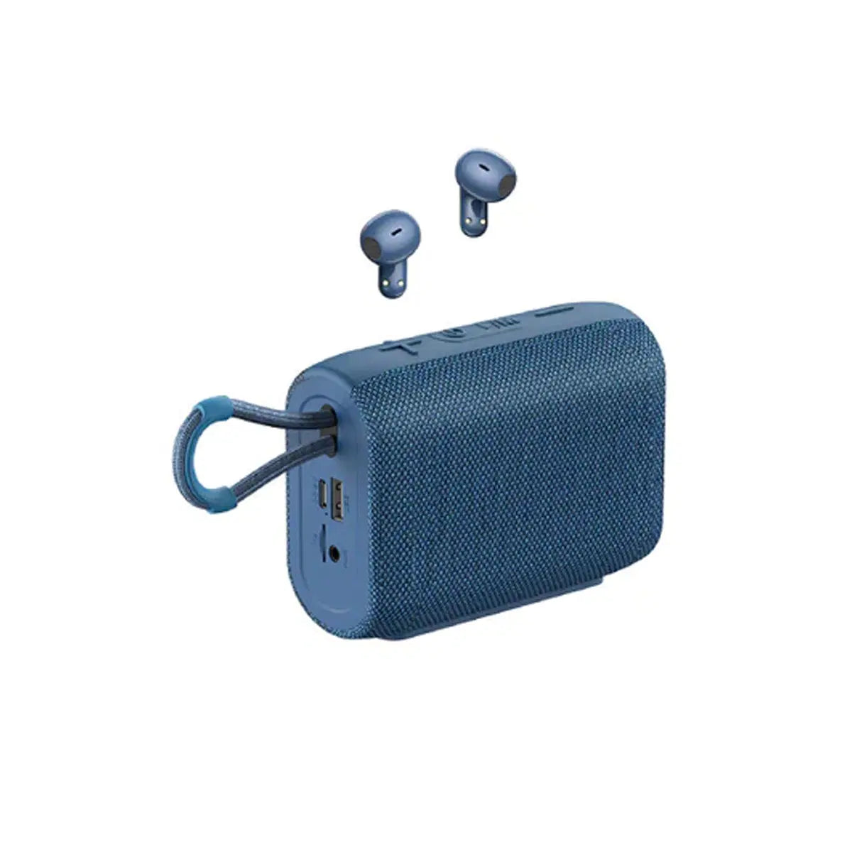 Parlante Remax + Audífonos M17 AZUL