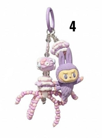 Llavero Labubu Yoga #2