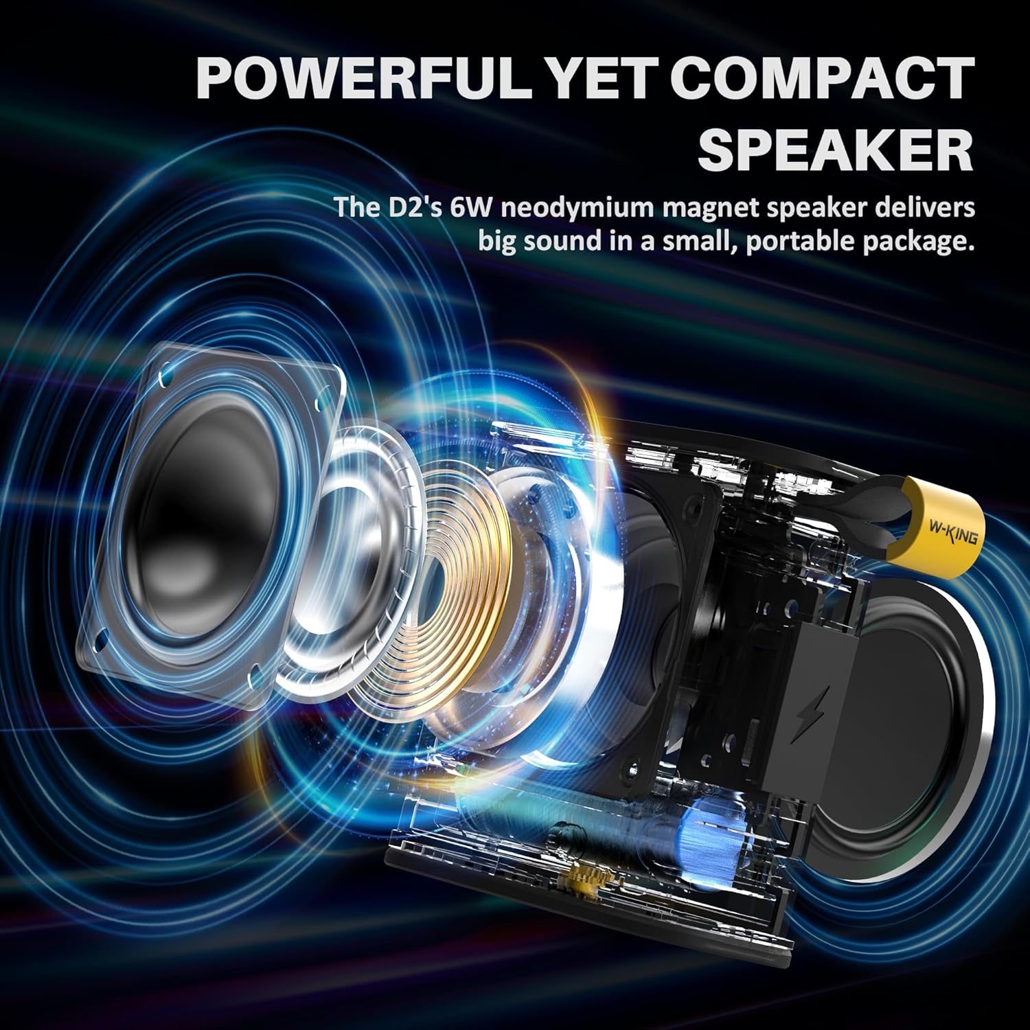 Parlante Wking Soporte Bicicletea D2